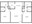 950 sq. ft. Cordoba floor plan