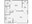 543 sq. ft. A1 floor plan