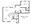 767 sq. ft. A1-50%/A2-50% floor plan
