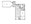 846 sq. ft. A8 floor plan