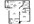 664 sq. ft. A1/60% floor plan