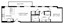 756 sq. ft. A18 floor plan