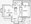 740 sq. ft. floor plan