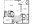 1,395 sq. ft. A41 floor plan