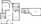 1,145 sq. ft. E2 floor plan