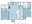 1,167 sq. ft. B4 floor plan