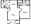 575 sq. ft. floor plan