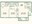 890 sq. ft. 60% floor plan