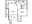 831 sq. ft. B2 60% floor plan