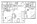 760 sq. ft. B3 floor plan