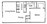 753 sq. ft. C floor plan
