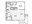 882 sq. ft. A4 floor plan