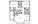 900 sq. ft. floor plan