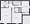 845 sq. ft. Loblolly Pine floor plan