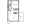 877 sq. ft. A8 floor plan