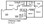 1,231 sq. ft. H floor plan