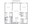 1,158 sq. ft. B2A floor plan