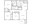 1,115 sq. ft. C1 floor plan