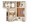 590 sq. ft. A1 floor plan