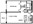 638 sq. ft. A1 floor plan