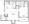 626 sq. ft. Aspen floor plan