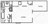 482 sq. ft. Eff floor plan