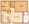 568 sq. ft. A1 floor plan