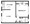 548 sq. ft. floor plan