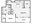 986 sq. ft. A4 floor plan