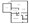 700 sq. ft. floor plan