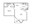 727 sq. ft. B floor plan