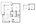 906 sq. ft. A9 floor plan