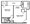 600 sq. ft. floor plan