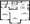 790 sq. ft. A5 floor plan