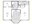1,017 sq. ft. floor plan