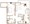 921 sq. ft. Stanmore floor plan