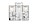 1,019 sq. ft. B1 floor plan