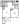 727 sq. ft. A2 floor plan