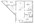 864 sq. ft. A5 HC/Black Cherry/50% floor plan