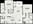 1,080 sq. ft. B2 floor plan