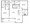 1,153 sq. ft. B4 PH II/Brownwood floor plan