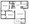 949 sq. ft. B floor plan