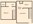 704 sq. ft. SA1/60% floor plan