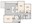 1,447 sq. ft. C2B floor plan