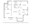 1,095 sq. ft. C4C floor plan