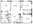 1,257 sq. ft. C1 floor plan