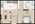 540 sq. ft. floor plan