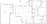 1,088 sq. ft. to 1,182 sq. ft. B2T floor plan