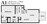 556 sq. ft. A1 floor plan