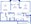 865 sq. ft. to 898 sq. ft. Normandy floor plan